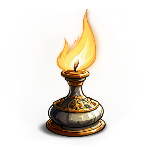 medieval casting spell icon - icon | sticker