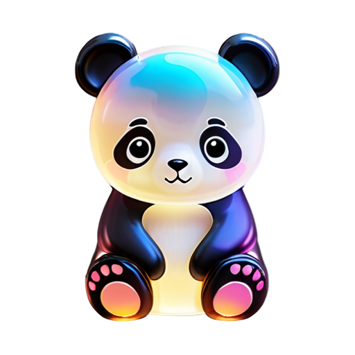 Please generate an APP logo related to panda for me. The resolution is required to be 1024 and the color is simple. - icon | sticker