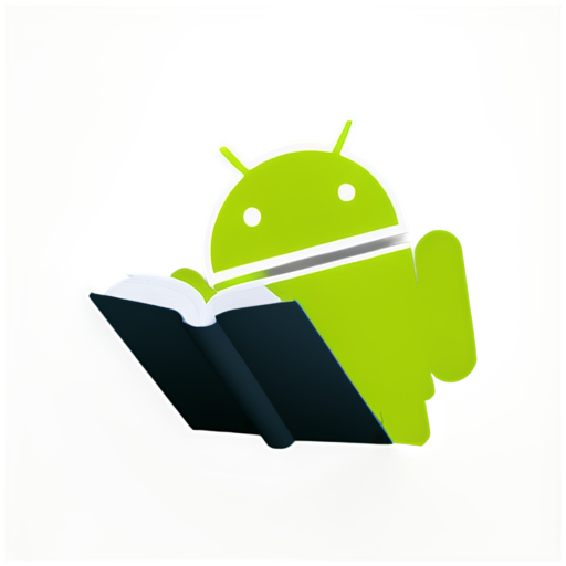 android online book - icon | sticker