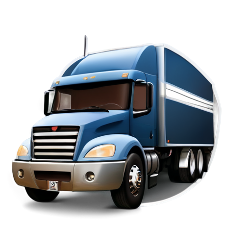 BOHROM, The design should feature a modern, stylized truck inside a semi-circle on the left. The truck should be facing to the right, symbolizing forward motion. Next to the icon, include the company name 'BOHROM' in bold, angular uppercase letters. Below the company name, add the word 'STĚHOVANI' in a smaller, italicized font, aligned with a thin horizontal line that ends in a forward-pointing arrow. The color scheme should be dark blue or black with a contrasting light accent color. The style should be clean, modern, and convey reliability and efficiency - icon | sticker