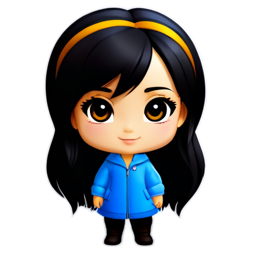 3D beauty avatar - icon | sticker