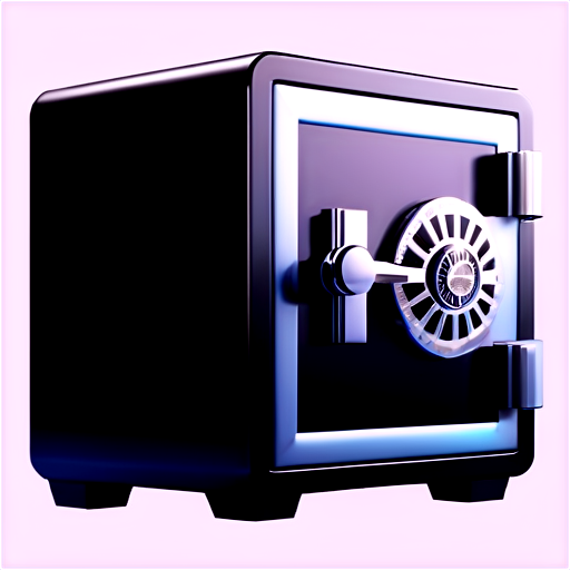 bank vault safe - icon | sticker