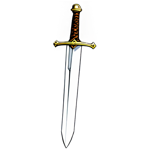 knight sword icon - icon | sticker