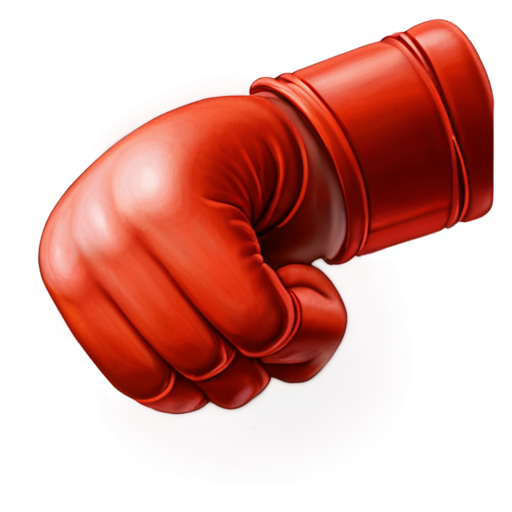 blocking a punch icon - icon | sticker