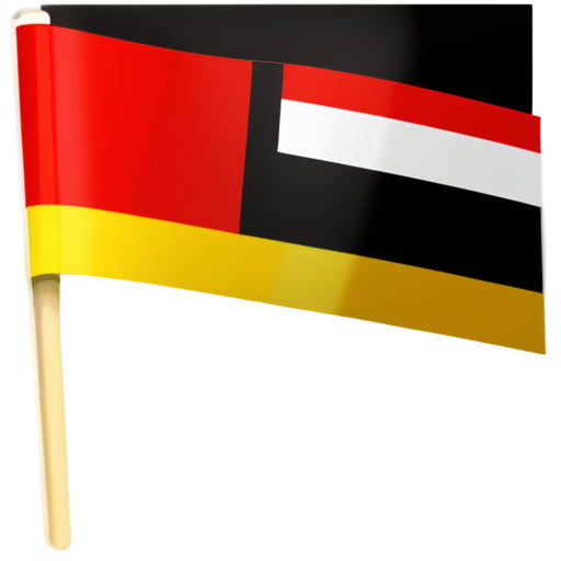 the black stripe ,yellow stripe and white stripe flag of Russian Empire - icon | sticker