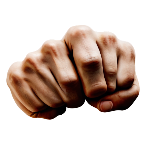 fists animated icon - icon | sticker