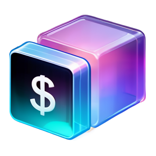 icon de Dólar $ símbolo - icon | sticker