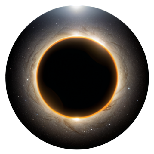Singularity, black hole - icon | sticker