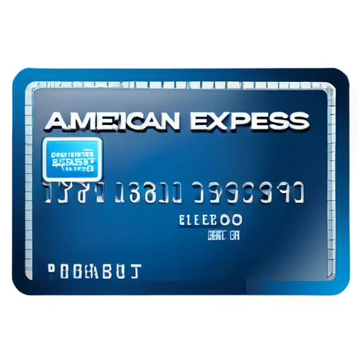 Create 3d icon logo for "American Express" payment gateway - icon | sticker