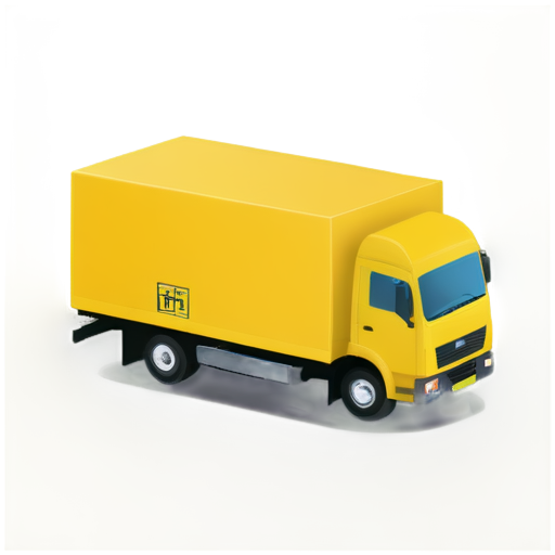 Modern Flat design Truck Logistics Transportation Packaging boxes Boxes Geographic elements Directional arrows Bright colors Professional Easily recognizable - icon | sticker