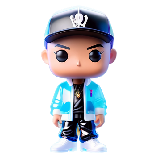 opium styled rapper in vetments bomber po funko - icon | sticker