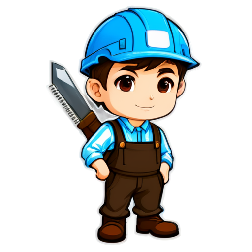 the builder of the workhouse - icon | sticker