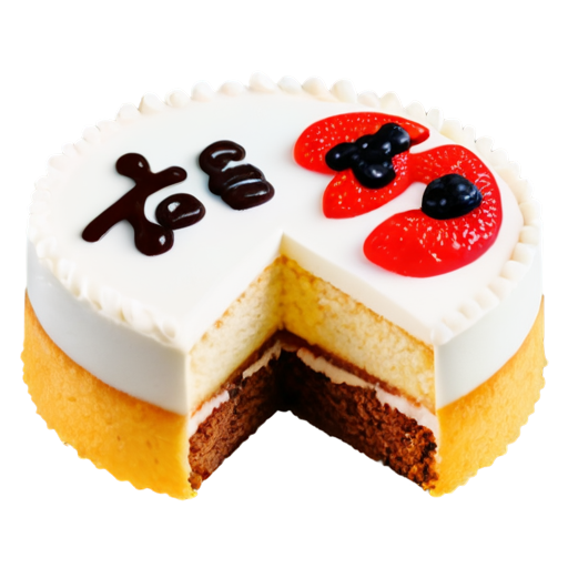 logo for a confectioner. The picture shows a bento cake. Below is the signature "Karisha cookie" - icon | sticker