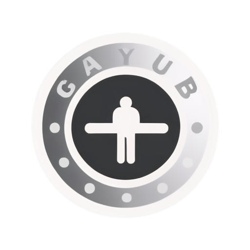 Gym club - icon | sticker