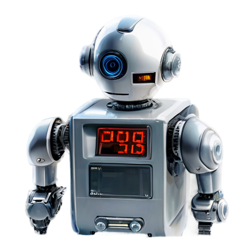 a robot as radio - icon | sticker