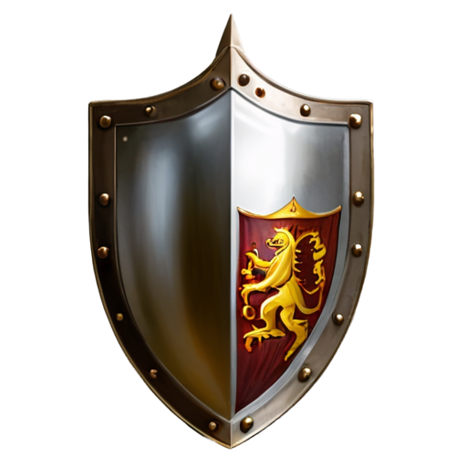 knight Shield and a helmet - icon | sticker