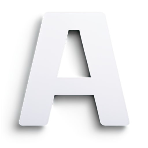 a point cloud with shape of letter "M", high quality, white and black - icon | sticker