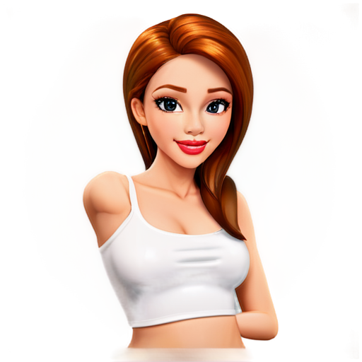 3D cute beauty icon - icon | sticker