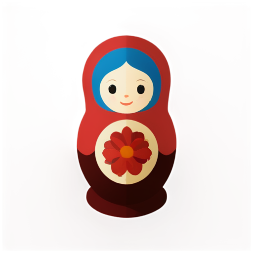 the matryoshka logo - icon | sticker