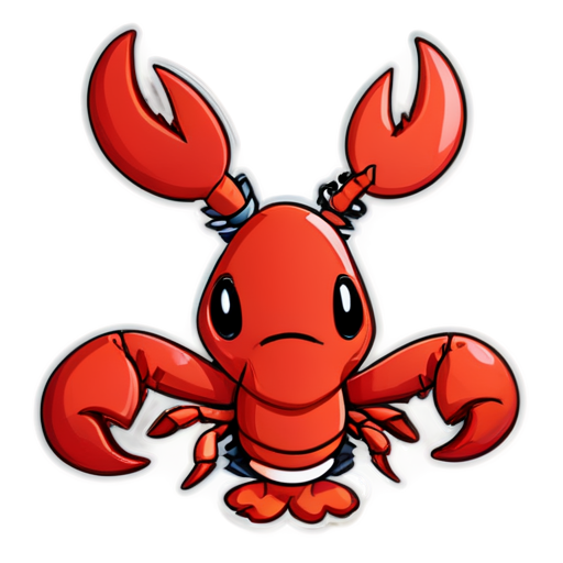 lobster gangster - icon | sticker