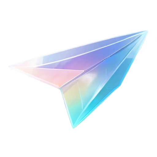 paper airplane - icon | sticker