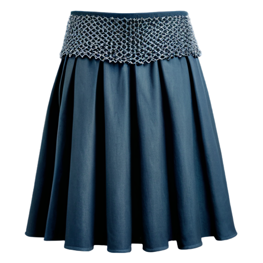 Simple poor medieval chainmail skirt - icon | sticker