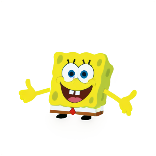 spongeBob witw big fallos - icon | sticker