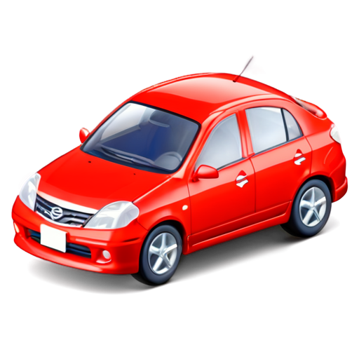 nissan almera 2005 year - icon | sticker