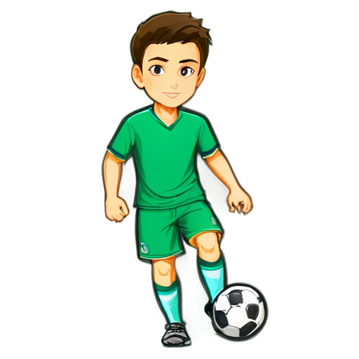 soccer player - icon | sticker