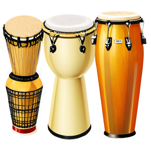 percussion musical instruments - icon | sticker