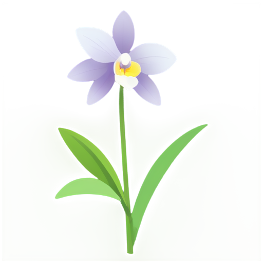 vanda orchid - icon | sticker