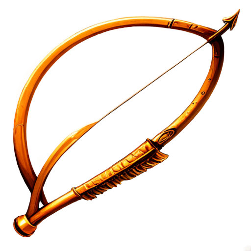 Ancient bow - icon | sticker