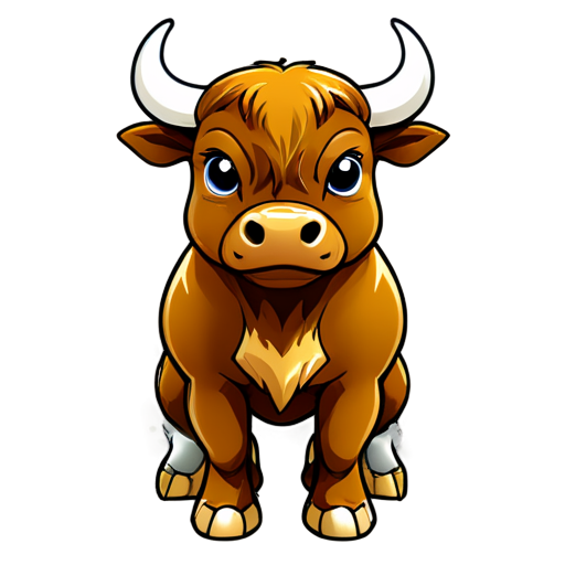 Bull logo - icon | sticker