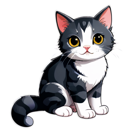 cat - icon | sticker