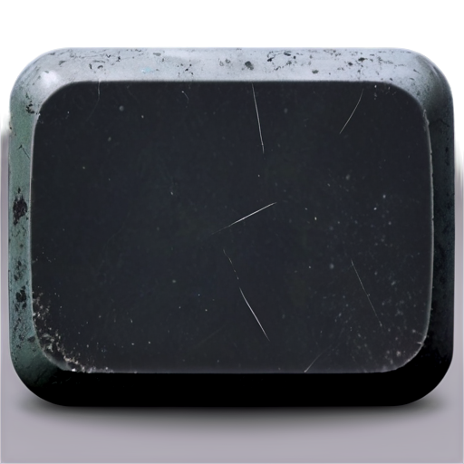 rectangle stone button - icon | sticker