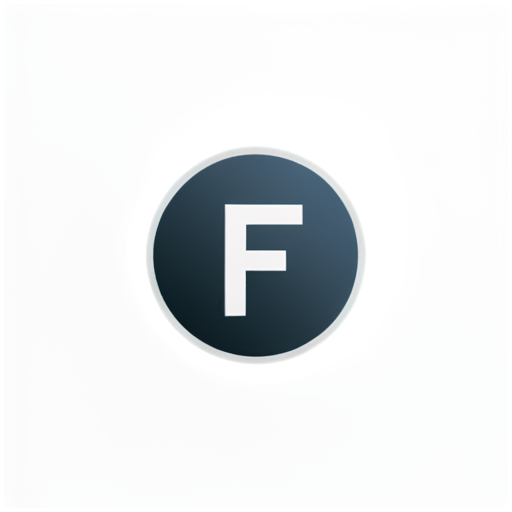 Design a flat logo with the letters F and C - icon | sticker