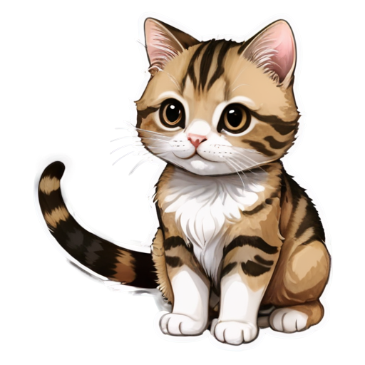 cute cat - icon | sticker