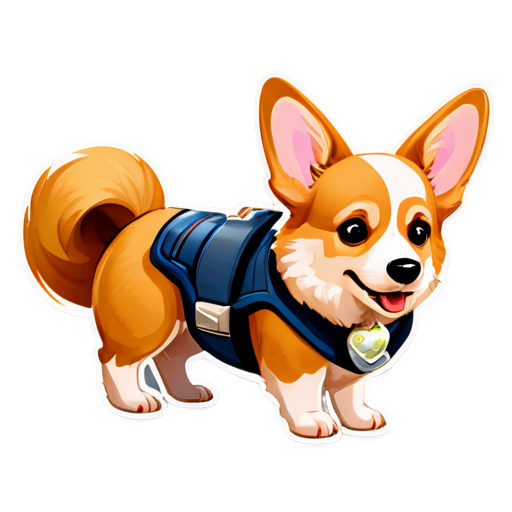 corgi veterinarian clinic world of warcraft - icon | sticker