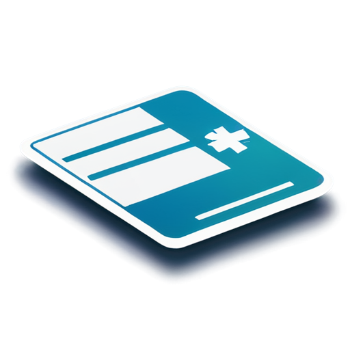 Medical prescription site icon - icon | sticker