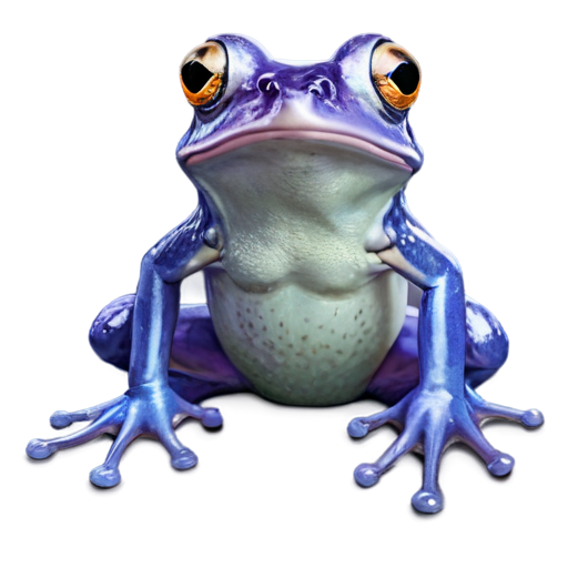 perple frog - icon | sticker