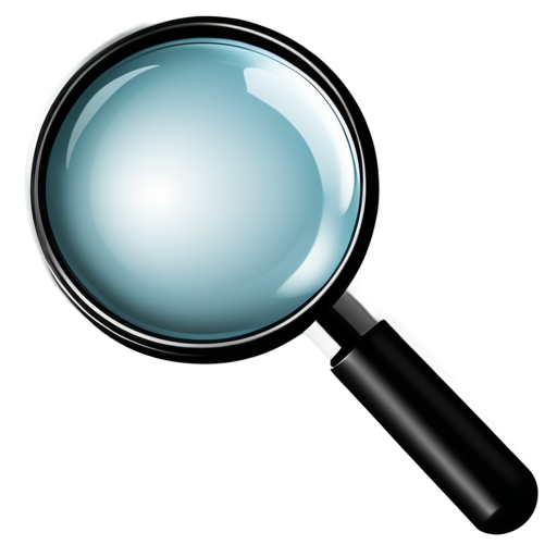 magnifying glass icon - icon | sticker