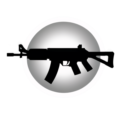 skill icon machine gun shoot - icon | sticker