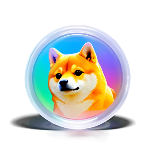 dogecoin - icon | sticker