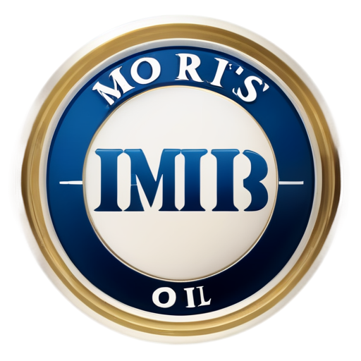 British morris oil logo - icon | sticker