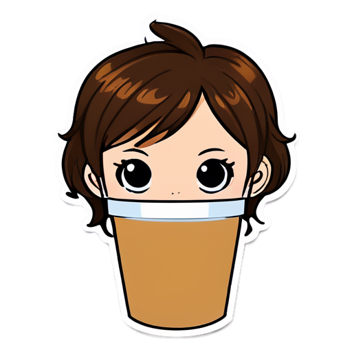 Coffee cup - icon | sticker