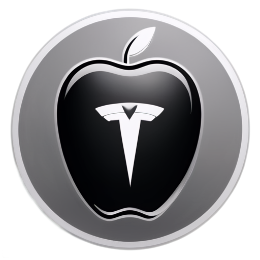 Pill Mate minimalistic logo like Apple or Tesla. Improve health and wellbeing with supplements. black and white. luxury brand. fractal geometry. 2050 year - icon | sticker