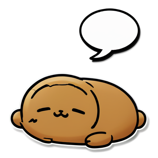 funny sleeping meme - icon | sticker