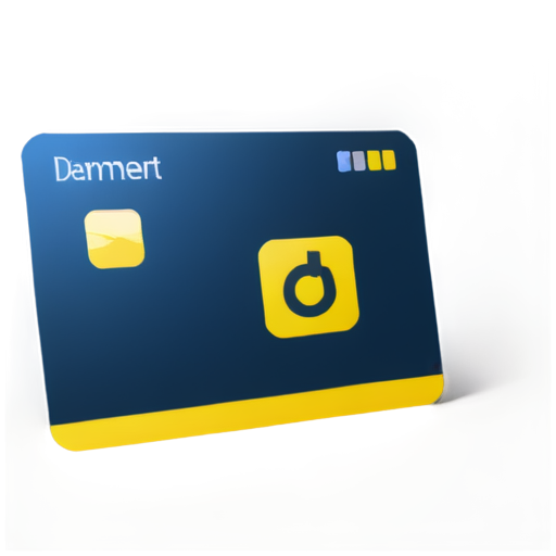 generator a icon of "ID card permission withdrawn by user " color shades is used blue shades and light lemon yellow shades. there would indication like a "user" is withdrawing its permission icon - icon | sticker