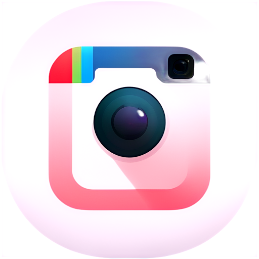 instagram logo cool - icon | sticker