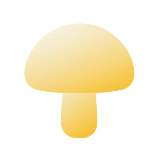 Curvy Giant Head Ot font mushroom - icon | sticker